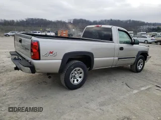 2006 Chevrolet Silverado 1500 Work Truck with VIN 3GCEK14Z66G240043, listed as a Copart auction lot 48741695 with 205,894 mi miles and Salvage Title. Bid and sale history available at carsss.com. Image 3.