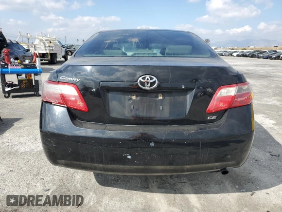 2007 Toyota Camry CE with VIN 4T1BE46K27U150541, listed as a Copart auction lot 44049315 with 248,277 mi miles and Salvage Title. Bid and sale history available at DreamBid. Image 6.