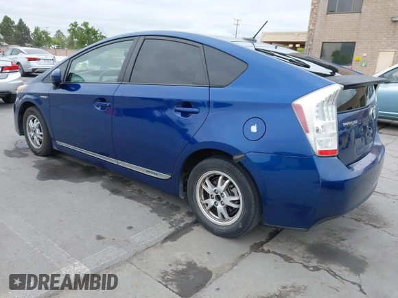 2010 Toyota Prius II with VIN JTDKN3DU4A0166838, listed as a IAAI auction lot 42114622 with 155,607 mi miles. Bid and sale history available at carsss.com. Image 3.