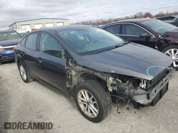 2017 Ford Focus SE with VIN 1FADP3F23HL346695, listed as a Copart auction lot 81313874 with 89,577 mi miles and Salvage title. Bid and sale history available at DreamBid. Image 4.