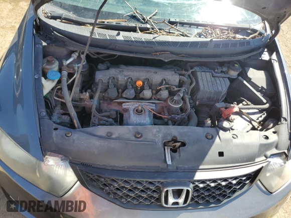 2011 Honda Civic Cpe EX with VIN 2HGFG1B81BH512770, listed as a Copart auction lot 52191215 with 137,217 mi miles and Salvage Title. Bid and sale history available at carsss.com. Image 11.