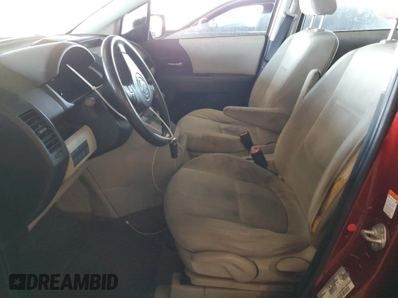 2010 Mazda 5 Sport z VIN JM1CR2WL2A0373106, wystawiony jako Copart lot #61942275 z przebiegiem 176 865 mil mil oraz Szkoda całkowita • Salvage title. Historia ofert i sprzedaży dostępna na DreamBid. Obrazek 7.
