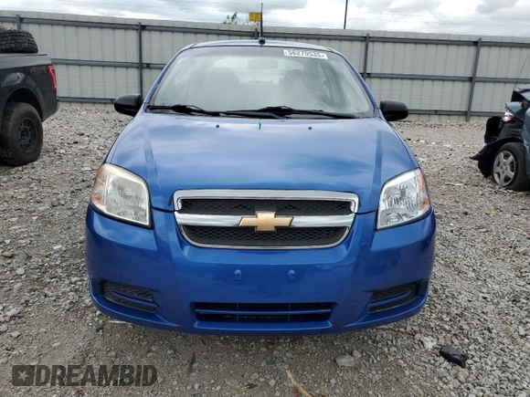 2010 Chevrolet Aveo 1LT z VIN KL1TD5DEXAB094437, wystawiony jako Copart lot #56279535 z przebiegiem 103 621 mil mil oraz Czysty tytuł • Clean title. Historia ofert i sprzedaży dostępna na DreamBid. Obrazek 5.