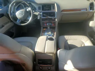 2013 Audi Q7 3.0T Premium with VIN WA1CGAFE7DD007103, listed as a Copart auction lot 86566674 with 192,136 mi miles and Clean Title. Bid and sale history available at carsss.com. Image 8.
