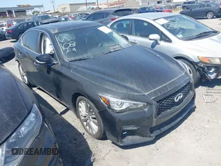 2021 Infiniti Q50 Luxe z VIN JN1EV7BP6MM702075, wystawiony jako IAAI lot #41720913 z przebiegiem 31 092 mil mil oraz . Historia ofert i sprzedaży dostępna na DreamBid. Obrazek 1.
