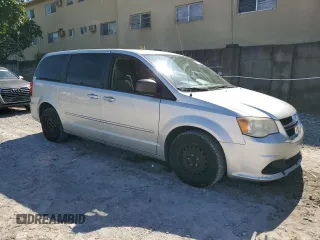 2012 Dodge Grand Caravan SE with VIN 2C4RDGBG6CR255793, listed as a Copart auction lot 41793175 with 221,903 mi miles and Salvage Title. Bid and sale history available at DreamBid. Image 4.