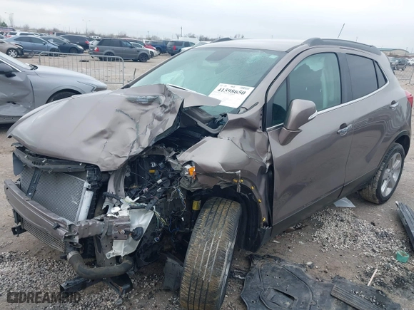 2015 Buick Encore with VIN KL4CJASB9FB058324, listed as a IAAI auction lot 41598650 with 1 mi miles. Bid and sale history available at carsss.com. Image 17.