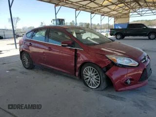 2014 Ford Focus Titanium with VIN 1FADP3N29EL320163, listed as a Copart auction lot 50208655 with 103,715 mi miles and Salvage title. Bid and sale history available at DreamBid. Image 4.