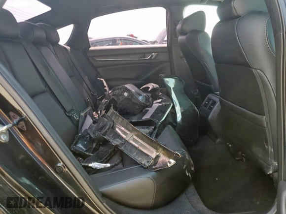 2020 Honda Accord Sport with VIN 1HGCV2F39LA012451, listed as a Copart auction lot 59361395 with 61,539 mi miles and Salvage title. Bid and sale history available at DreamBid. Image 10.