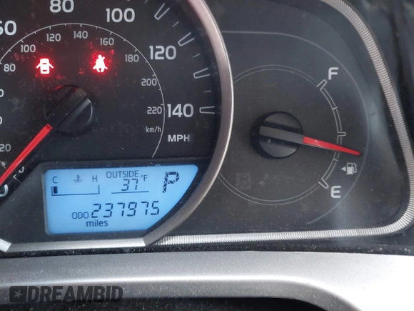 2013 Toyota RAV4 LE with VIN 2T3ZFREV7DW006622, listed as a IAAI auction lot 41166186 with 237,975 mi miles. Bid and sale history available at carsss.com. Image 16.