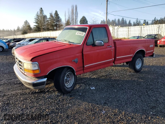 1993 Ford F-150 with VIN 1FTEF14N0PLA23366, listed as a Copart auction lot 86184434 with 36,789 mi miles and Salvage Title. Bid and sale history available at DreamBid. Image 1.