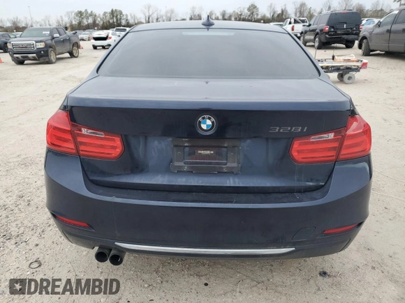 2012 BMW 3 Series 328i with VIN WBA3A5C57CF341019, listed as a Copart auction lot 88589685 with 107,295 mi miles and Salvage Title. Bid and sale history available at DreamBid. Image 6.