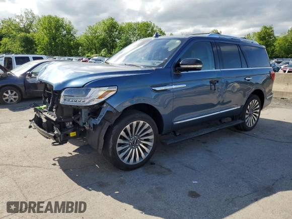 2019 Lincoln Navigator Reserve z VIN 5LMJJ2LT7KEL14794, wystawiony jako Copart lot #58186585 z przebiegiem 93 492 mil mil oraz Szkoda całkowita • Salvage title. Historia ofert i sprzedaży dostępna na DreamBid. Obrazek 1.