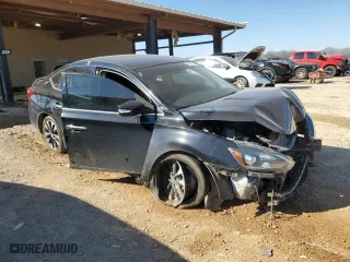 2018 Nissan Sentra SR with VIN 3N1AB7AP4JY260852, listed as a Copart auction lot 48561305 with 97,994 mi miles and Salvage Title. Bid and sale history available at carsss.com. Image 4.
