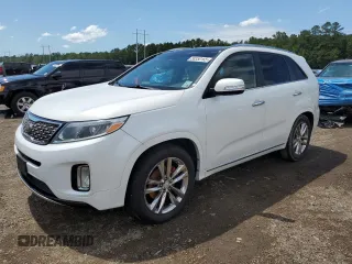 2015 Kia Sorento SX z VIN 5XYKW4A75FG632960, wystawiony jako Copart lot #58350165 z przebiegiem 190 977 mil mil oraz Czysty tytuł • Clean title. Historia ofert i sprzedaży dostępna na DreamBid. Obrazek 1.