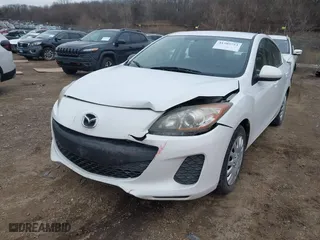 2012 Mazda Mazda3 i Sport with VIN JM1BL1UF7C1557054, listed as a IAAI auction lot 41505753 with NaN miles. Bid and sale history available at carsss.com. Image 17.