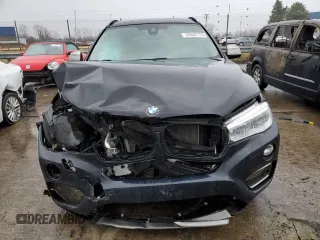 2015 BMW X6 xDrive50i with VIN 5UXKU6C51F0F94583, listed as a Copart auction lot 35842713 with 111,346 mi miles. Bid and sale history available at carsss.com. Image 5.