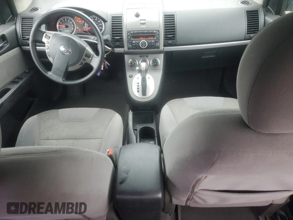2012 Nissan Sentra 2.0 with VIN 3N1AB6AP1CL783577, listed as a Copart auction lot 57779435 with 195,103 mi miles and Salvage title. Bid and sale history available at DreamBid. Image 8.