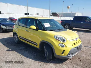 2014 FIAT 500L Trekking with VIN ZFBCFADH3EZ013347, listed as a IAAI auction lot 41551204 with 96,679 mi miles and . Bid and sale history available at DreamBid. Image 1.