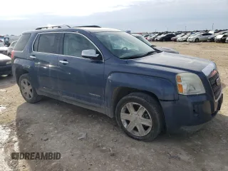 2011 GMC Terrain SLT-2 with VIN 2CTALWEC5B6383434, listed as a Copart auction lot 47087935 with 119,974 mi miles and Salvage Title. Bid and sale history available at carsss.com. Image 4.