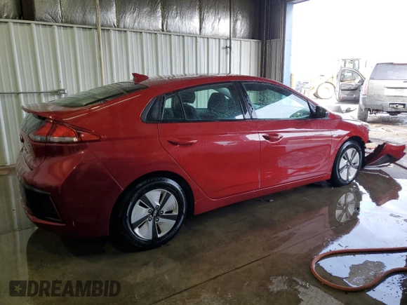 2019 Hyundai Ioniq Blue with VIN KMHC65LC9KU112768, listed as a Copart auction lot 45790465 with 132,404 mi miles and Salvage Title. Bid and sale history available at DreamBid. Image 3.