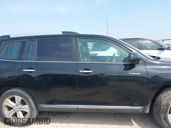 2012 Toyota Highlander Limited with VIN 5TDYK3EH7CS053065, listed as a IAAI auction lot 41929306 with 180,017 mi miles and . Bid and sale history available at DreamBid. Image 13.