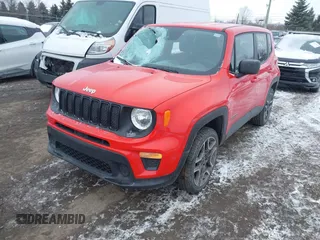 2021 Jeep Renegade Upland with VIN ZACNJDAB1MPM21927, listed as a IAAI auction lot 41636352 with 120,125 mi miles and . Bid and sale history available at DreamBid. Image 17.