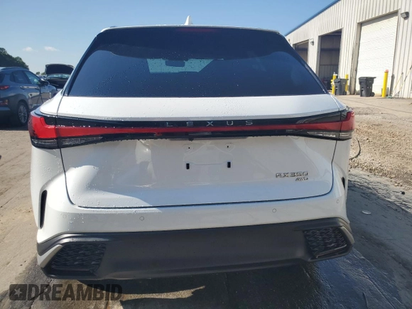 2024 Lexus RX with VIN 2T2BAMCA5RC045709, listed as a Copart auction lot 63316094 with 2,783 mi miles and Salvage Title. Bid and sale history available at carsss.com. Image 6.
