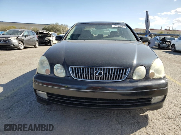 2005 Lexus GS 430 with VIN JT8BL69S550016272, listed as a Copart auction lot 51989095 with 180,587 mi miles and Salvage Title. Bid and sale history available at DreamBid. Image 5.
