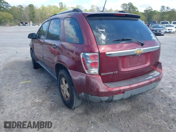 2007 Chevrolet Equinox LS with VIN 2CNDL13F576068502, listed as a IAAI auction lot 41970757 with 248,120 mi miles. Bid and sale history available at carsss.com. Image 3.