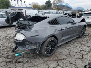 2023 Ford Mustang EcoBoost with VIN 1FA6P8THXP5100650, listed as a Copart auction lot 43068575 with 0 mi miles and Clean Title. Bid and sale history available at carsss.com. Image 3.