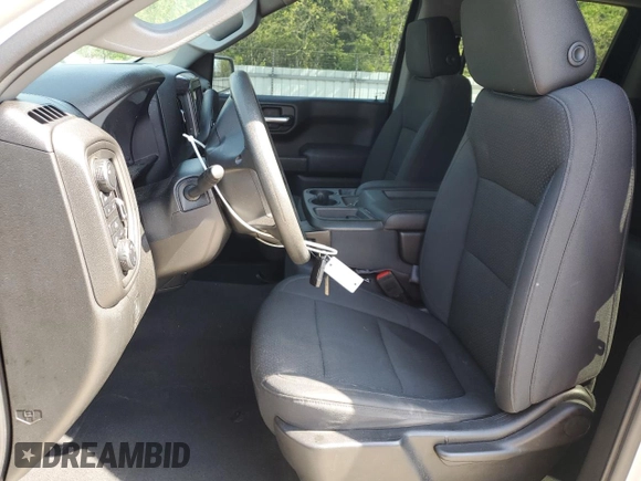 2019 Chevrolet Silverado 1500 Custom with VIN 1GCUYBEF6KZ273462, listed as a Copart auction lot 53993055 with 87,722 mi miles and Salvage Title. Bid and sale history available at DreamBid. Image 7.