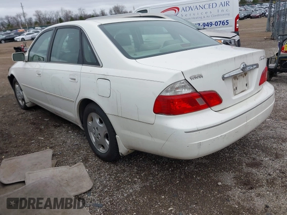 2004 Toyota Avalon XL with VIN 4T1BF28B84U384211, listed as a IAAI auction lot 41925260 with 122,669 mi miles and . Bid and sale history available at DreamBid. Image 3.