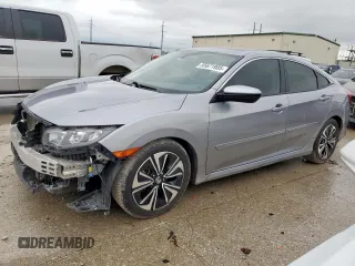 2018 Honda Civic EX-T z VIN JHMFC1F36JX007700, wystawiony jako Copart lot #55671905 z przebiegiem 70 924 mil mil oraz Szkoda całkowita • Salvage title. Historia ofert i sprzedaży dostępna na DreamBid. Obrazek 1.