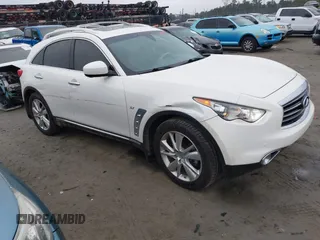 2016 Infiniti QX70 with VIN JN8CS1MW4GM400226, listed as a IAAI auction lot 41364775 with 81,785 mi miles and . Bid and sale history available at DreamBid. Image 1.