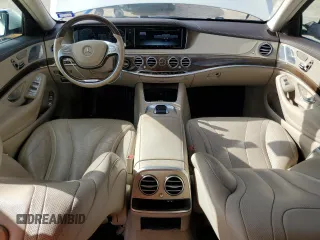 2017 Mercedes-Benz S 550e with VIN WDDUG6DB2HA316894, listed as a Copart auction lot 85319614 with 97,561 mi miles and Salvage Title. Bid and sale history available at DreamBid. Image 8.