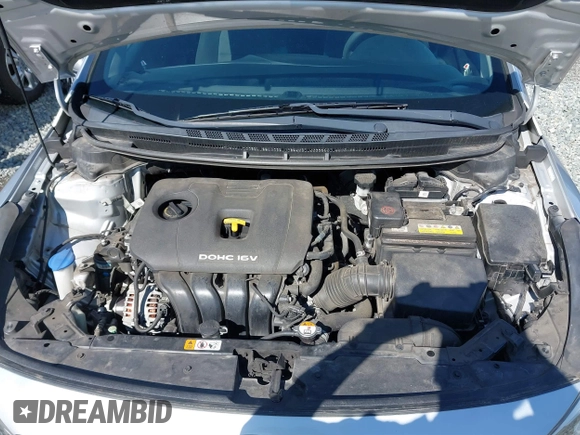 2017 Kia Forte LX with VIN 3KPFK4A7XHE018418, listed as a IAAI auction lot 41874292 with 87,608 mi miles. Bid and sale history available at carsss.com. Image 10.