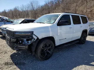 2024 Jeep Wagoneer Series II Carbide with VIN 1C4SJVBP6RS187825, listed as a Copart auction lot 50468435 with 7,751 mi miles and Salvage title. Bid and sale history available at DreamBid. Image 1.