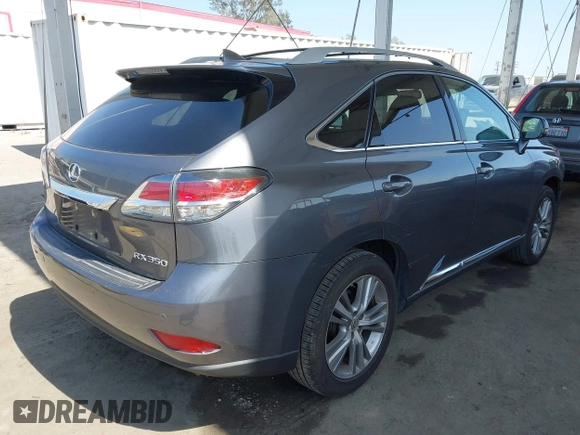 2015 Lexus RX 350 with VIN 2T2ZK1BA5FC154355, listed as a IAAI auction lot 42541384 with 95,733 mi miles and . Bid and sale history available at DreamBid. Image 4.