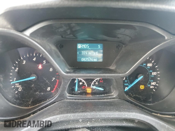 2018 Ford Transit Connect XL with VIN NM0LS7E71J1373241, listed as a Copart auction lot 61635235 with 82,574 mi miles and Salvage title. Bid and sale history available at DreamBid. Image 9.