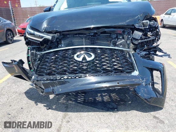 2023 Infiniti QX60 Luxe with VIN 5N1DL1FR2PC332501, listed as a IAAI auction lot 42486078 with 5,842 mi miles and . Bid and sale history available at DreamBid. Image 6.