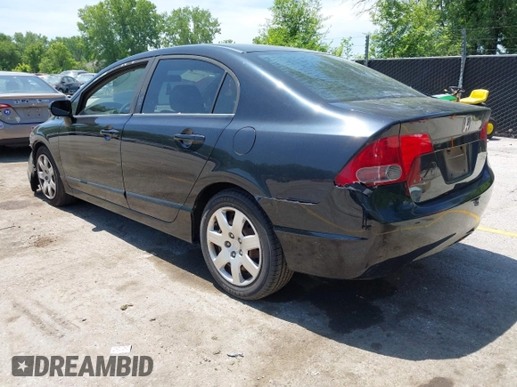 2008 Honda Civic LX with VIN 1HGFA16598L084685, listed as a IAAI auction lot 42254080 with 178,559 mi miles and . Bid and sale history available at DreamBid. Image 3.
