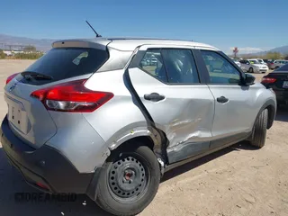 2020 Nissan Kicks S with VIN 3N1CP5BV2LL524100, listed as a IAAI auction lot 41829663 with 50,530 mi miles. Bid and sale history available at carsss.com. Image 6.