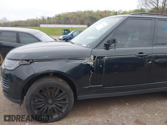 2021 Land Rover Range Rover Westminster with VIN SALGS2RU0MA418187, listed as a IAAI auction lot 41903264 with 103,098 mi miles. Bid and sale history available at carsss.com. Image 6.