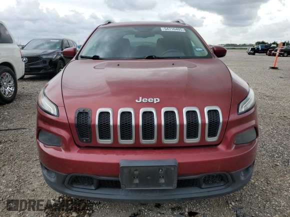 2015 Jeep Cherokee Latitude with VIN 1C4PJLCS7FW671262, listed as a Copart auction lot 54716405 with 172,085 mi miles and Clean Title. Bid and sale history available at carsss.com. Image 5.
