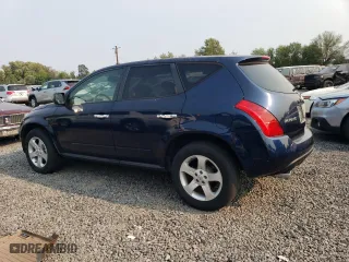 2005 Nissan Murano S with VIN JN8AZ08W35W414661, listed as a Copart auction lot 66145434 with 145,512 mi miles and Salvage Title. Bid and sale history available at carsss.com. Image 2.