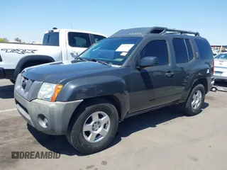 2007 Nissan Xterra SE with VIN 5N1AN08U87C518990, listed as a IAAI auction lot 42057917 with 258,209 mi miles and . Bid and sale history available at DreamBid. Image 2.