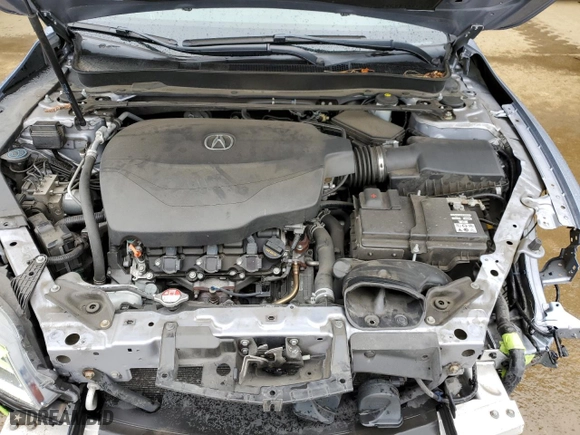 2015 Acura TLX V6 Tech with VIN 19UUB3F56FA001741, listed as a Copart auction lot 50956775 with 92,822 mi miles and Salvage Title. Bid and sale history available at carsss.com. Image 13.