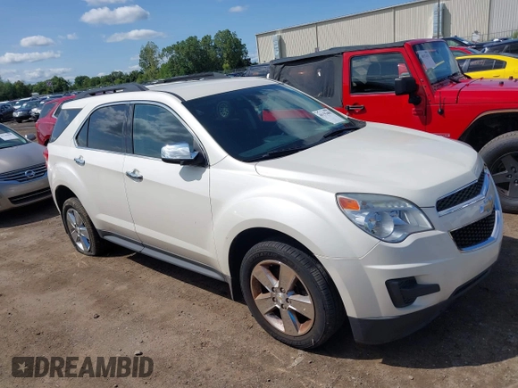 2015 Chevrolet Equinox LT with VIN 1GNALBEK9FZ135684, listed as a IAAI auction lot 40155400 with 179,108 mi miles. Bid and sale history available at carsss.com. Image 1.