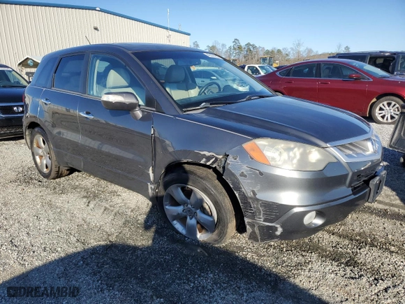 2008 Acura RDX Tech Pkg with VIN 5J8TB18538A002054, listed as a Copart auction lot 49373755 with 145,170 mi miles and Salvage Title. Bid and sale history available at carsss.com. Image 4.